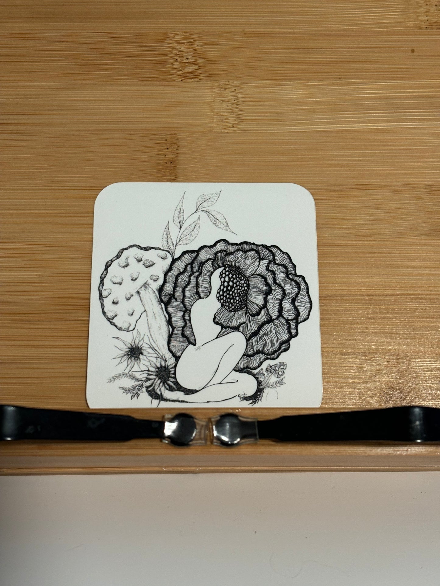 "Hidden Beauty" Sticker